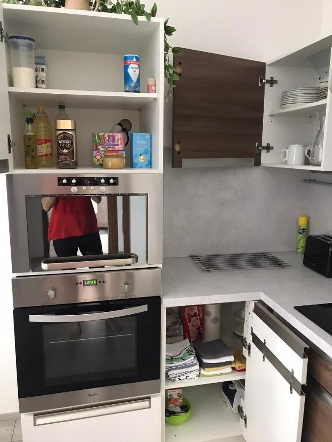 Prijemny Apartman Krovi V Rodinnem Domku Se Sdilenym Bazenem, Terasou A Zahradou Zewnętrze zdjęcie